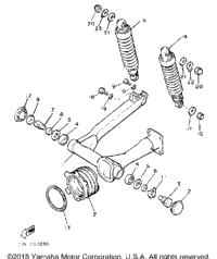 Swing Arm Rear Shocks