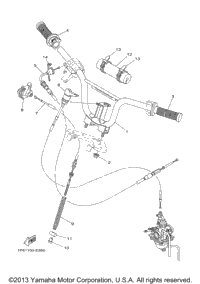 Steering Handle Cable