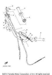 Steering Handle Cable