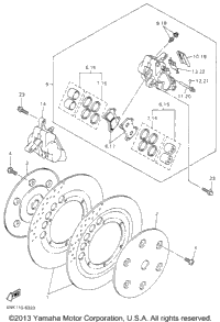 Front Brake Caliper