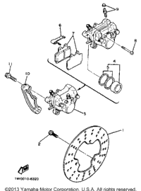 Rear Brake Caliper