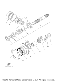 Middle Drive Gear