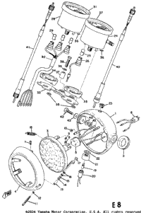 Head Lamp, Speedometer & Tachometer (At1c)