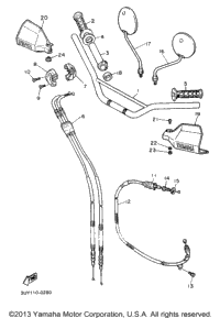Steering Handle Cable