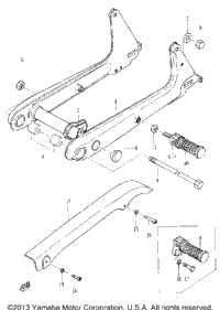 Rear Arm And Chain Case