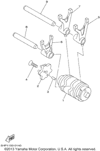 Shift Cam Fork