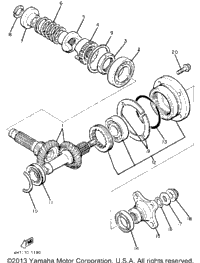 Middle Drive Gear