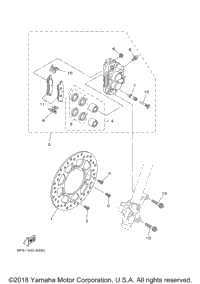 Front Brake Caliper