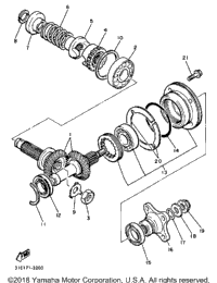 Middle Drive Gear