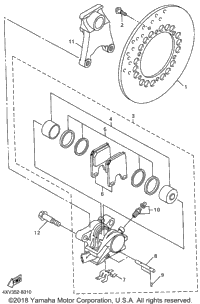 Rear Brake Caliper