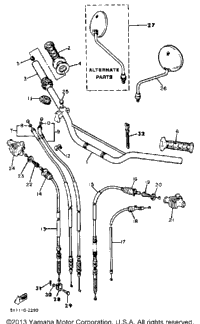 Handlebar Cable