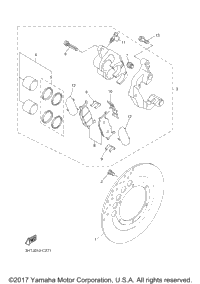 Front Brake Caliper