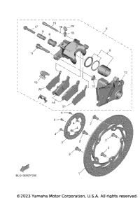 Rear Brake Caliper