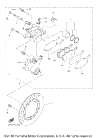 Rear Brake Caliper