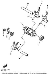 Shift Cam Fork