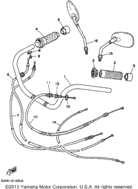 Steering Handle Cable