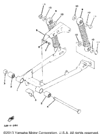 Rear Arm - Suspension Dt80h - J - K
