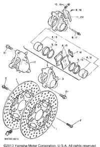 Front Brake Caliper