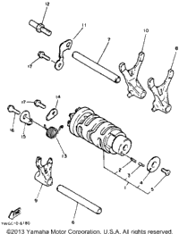 Shift Cam Fork