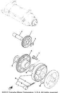 Starting Motor Unit