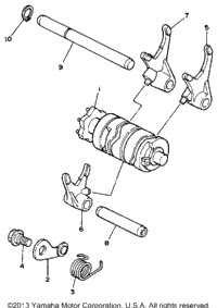 Shift Cam Fork