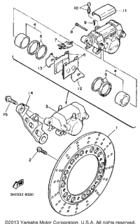 Rear Brake Caliper