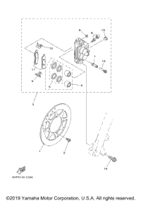 Front Brake Caliper