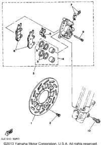 Front Brake Caliper