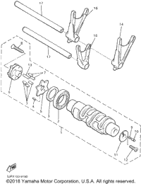 Shift Cam Fork