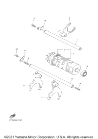 Shift Cam Fork