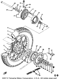 Rear Wheel Dt400e