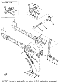 Camshaft - Chain Tensioner
