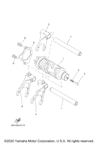 Shift Cam Fork