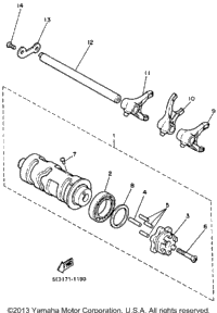 Shift Cam Fork