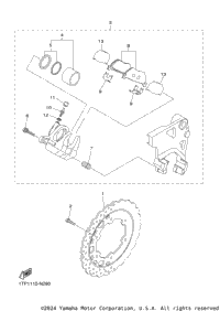 Rear Brake Caliper