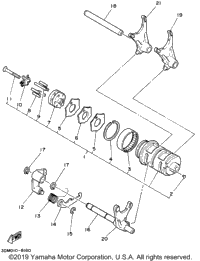 Shift Cam Fork