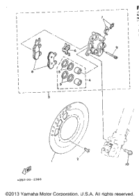 Front Brake Caliper