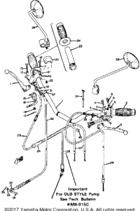 Handlebar - Cable