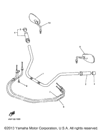 Steering Handle Cable