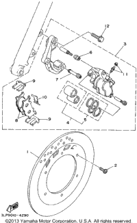 Front Brake Caliper