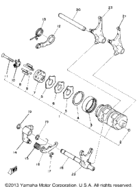 Shift Cam Fork