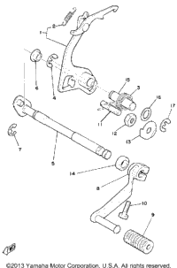 Shift Shaft Pedal