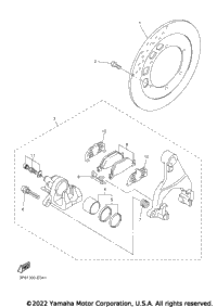 Rear Brake Caliper