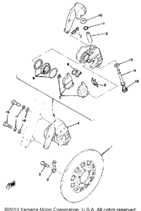 Front Disc Brake - Caliper