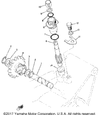 Tachometer Gear