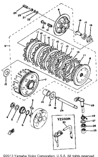 Clutch Yz250g H
