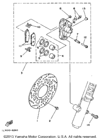 Front Brake-Caliper