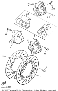 Front Brake Caliper