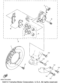 Front Brake Caliper