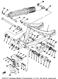 Rear Arm Yz400d E